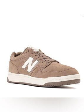 EUC New Balance 480 Athletic Shoe - Mushroom / Sea Salt—sz 6.5/8